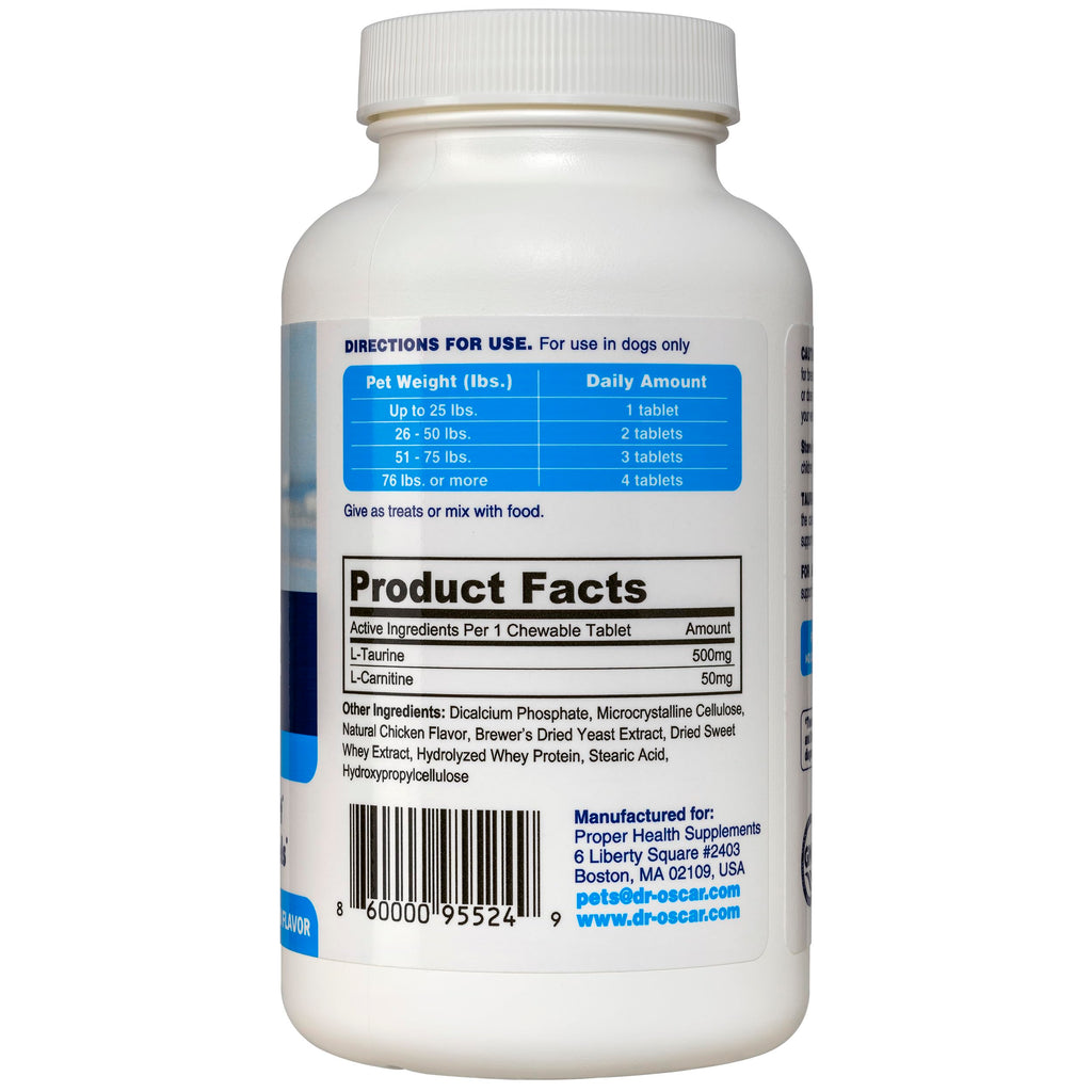 Taurine Supplement for Dogs 120ct W24358