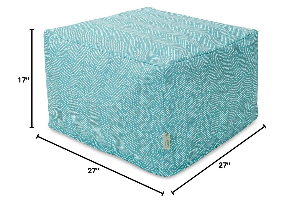 Teal Large Ottoman S786