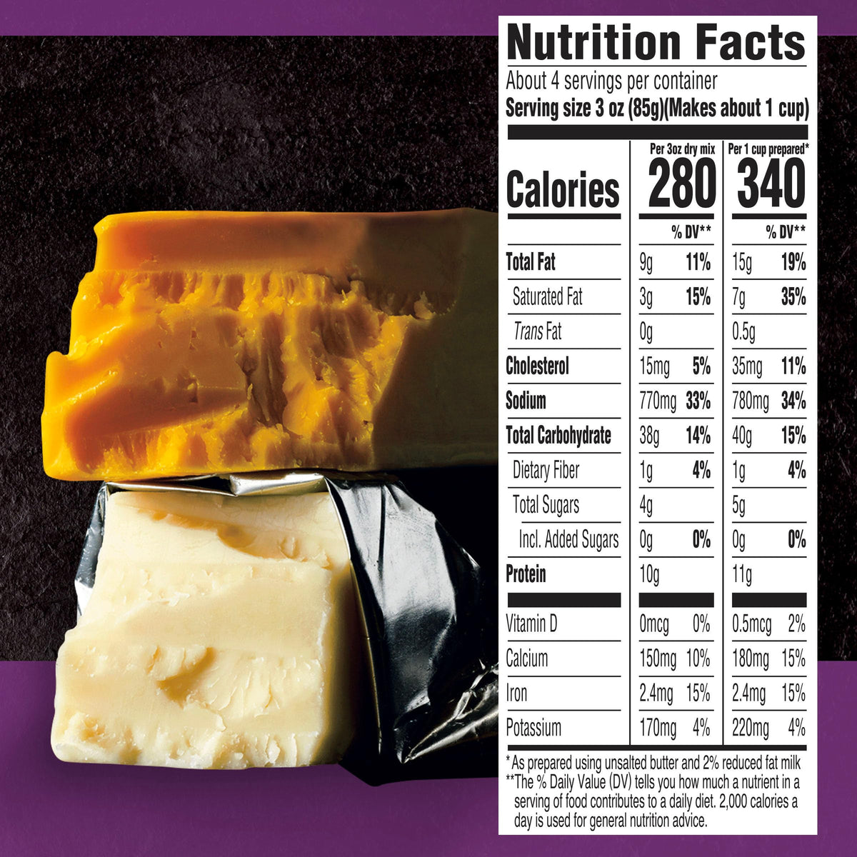 Oven Baked Mac and Cheese, Cheddar Havarti, 12.3 oz W54768